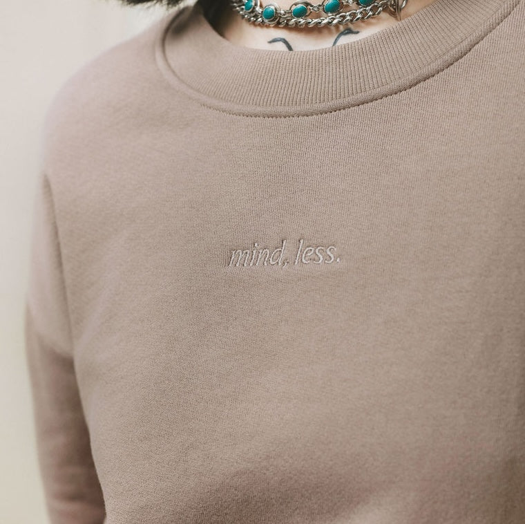 Mind, Less. Crewneck