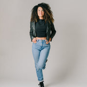 Mind, Less. Crop Tee