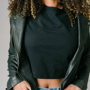 Mind, Less. Crop Tee