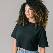 Mind, Less. Crop Tee