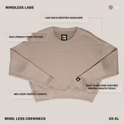 Mind, Less. Crewneck