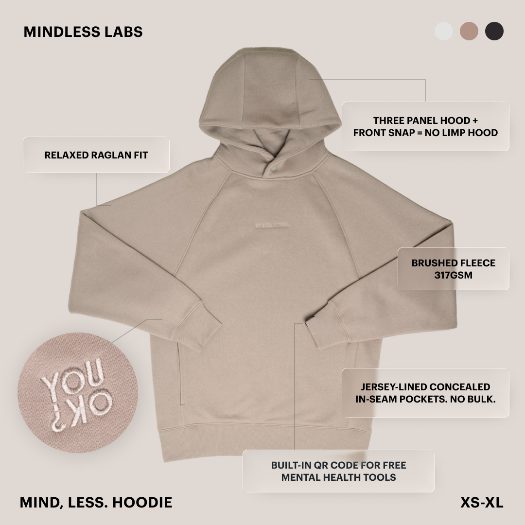 Mind, Less. Hoodie