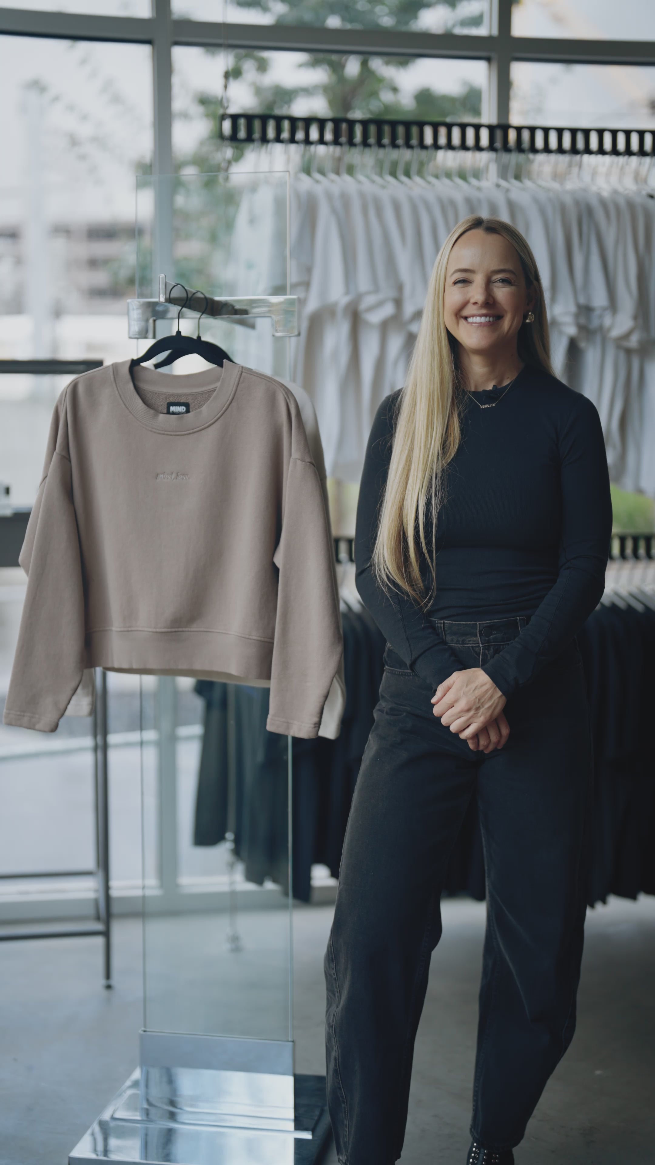 Mind, Less. Crewneck