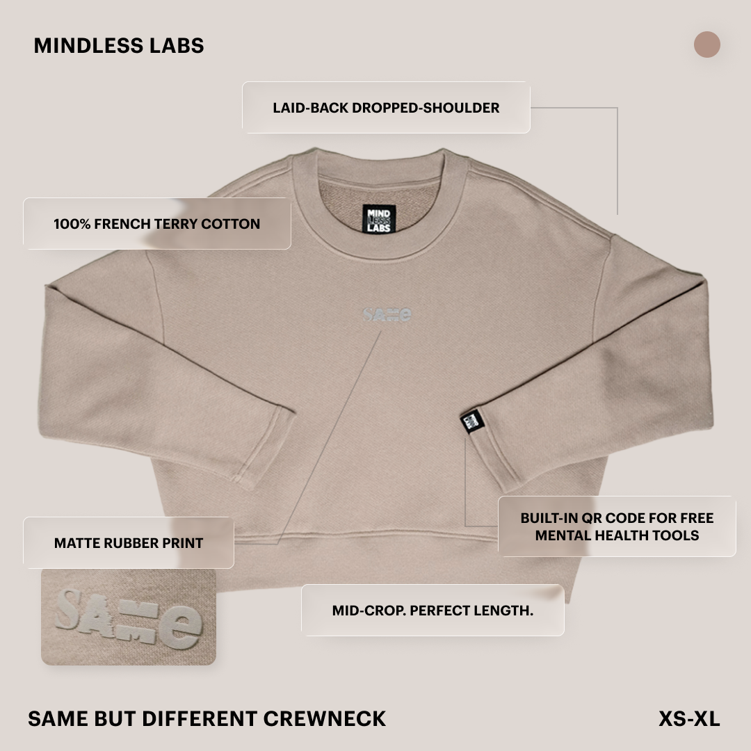 Same But Different Crewneck